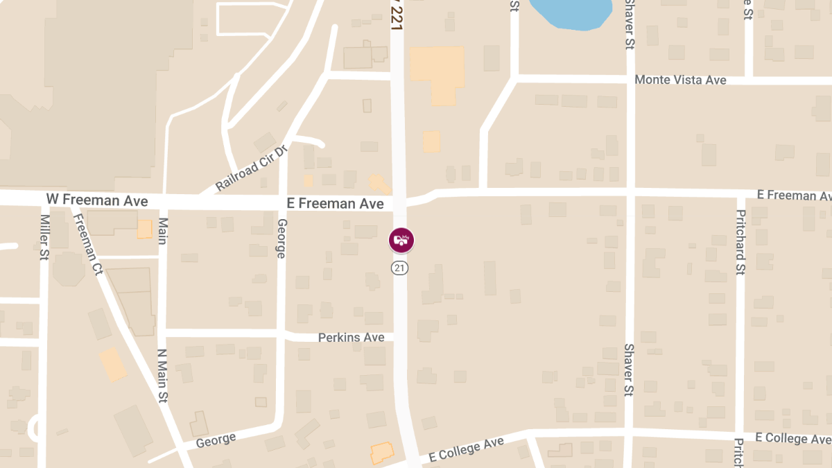 Accident with Injury on SB State Highway 21