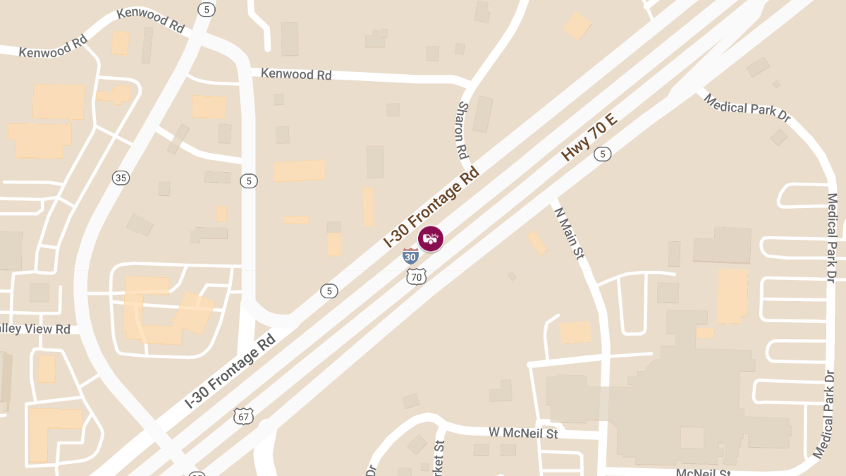 Accident with Injury on WB I-30 Near Exit 116
