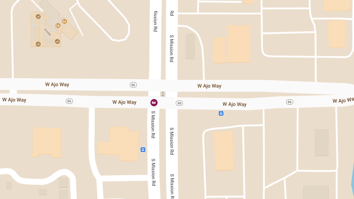 Accident with Possible Injury at S Mission Rd and W Ajo Wy