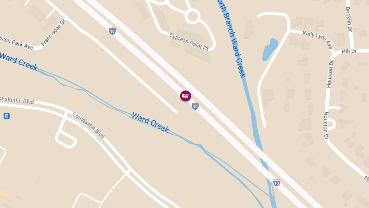 All Lanes Reopened on I-10 West Following Injury Crash Near Spillway Bridge