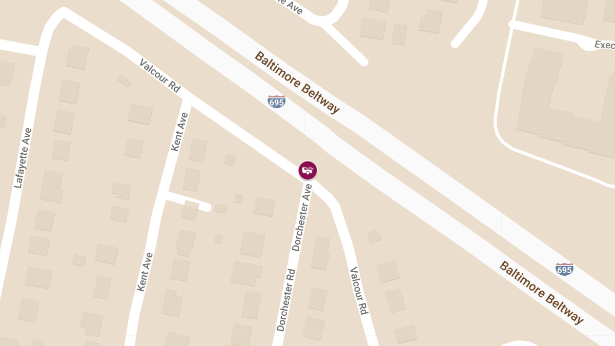 Auto Accident with Injuries at 25000 Block of Dorchester Ave