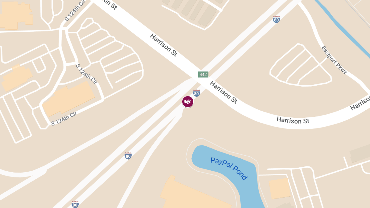 Auto Crash with Injury on I-80 at Mile Marker 435 Eastbound