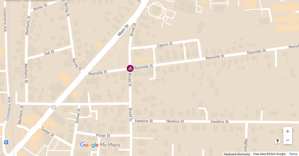 Bicycle Accident at Broad St and Reynolds St