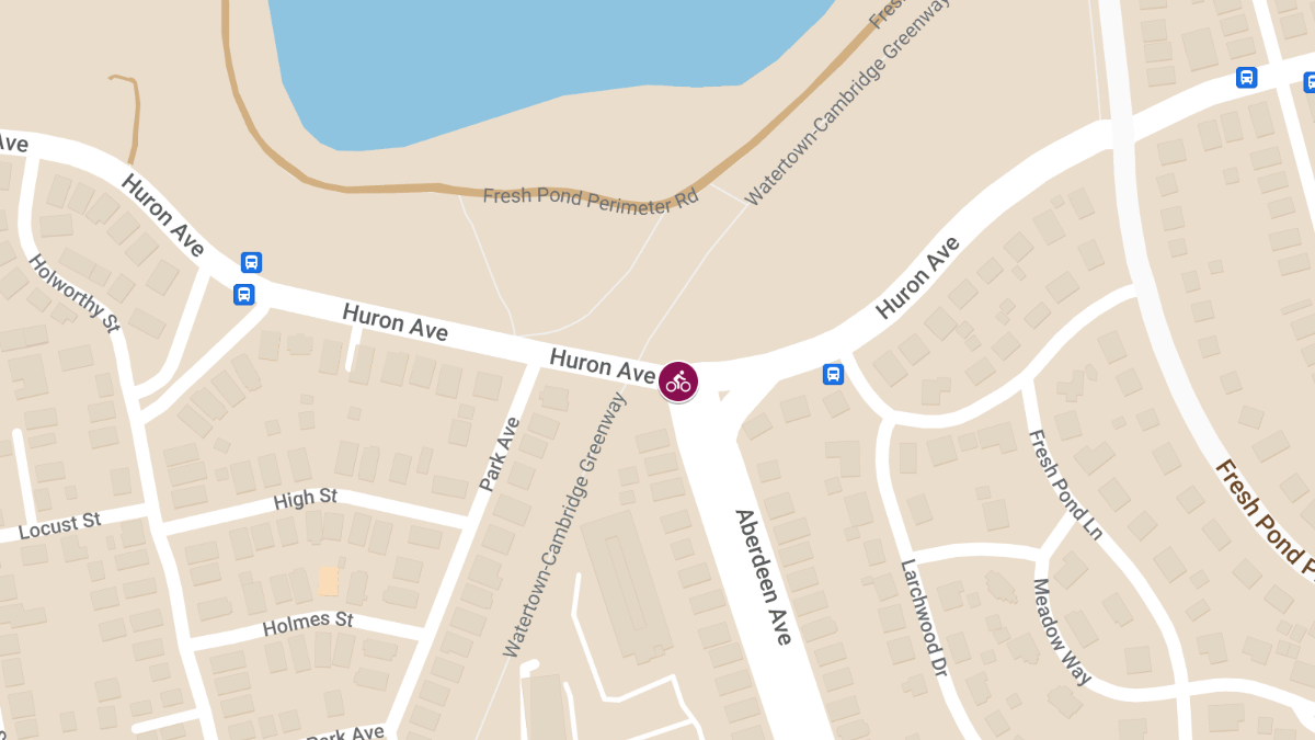 Bicycle Accident at Huron Ave and Aberdeen Ave