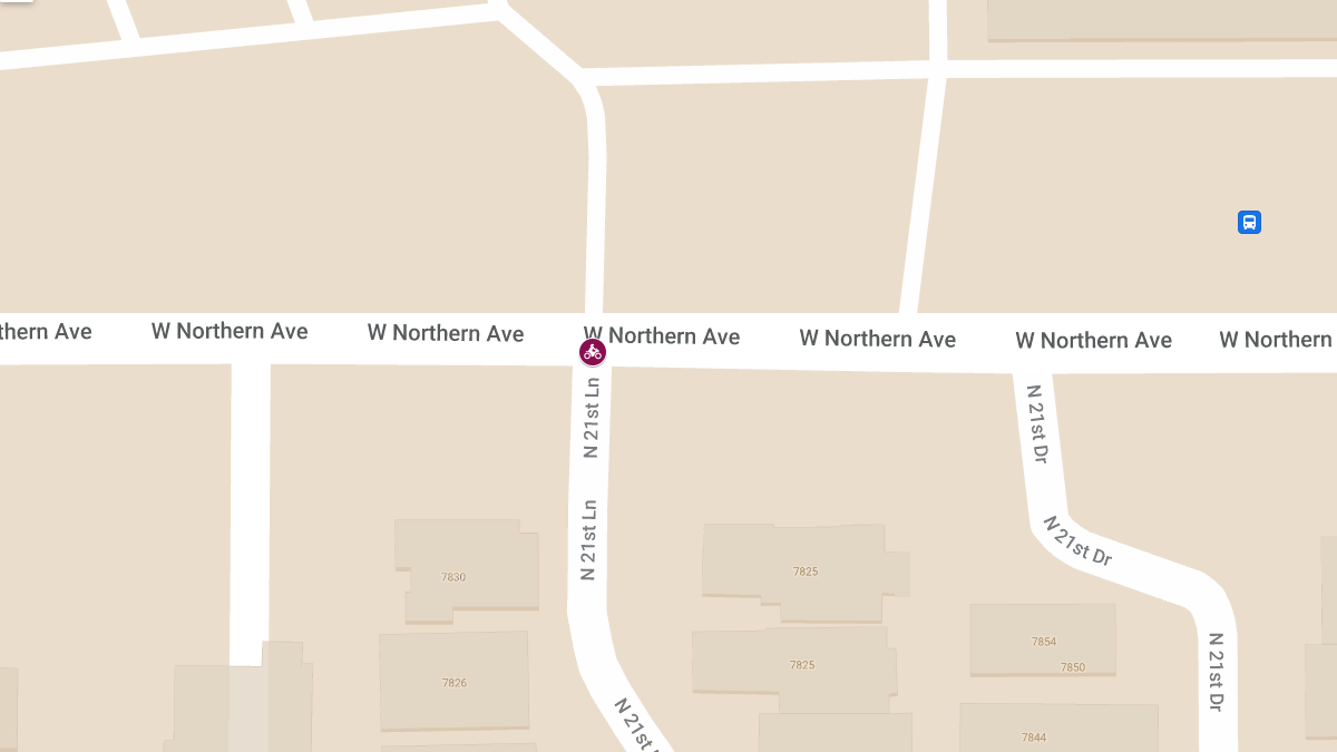 Bicycle Accident at N 21st Ln & W Northern Av
