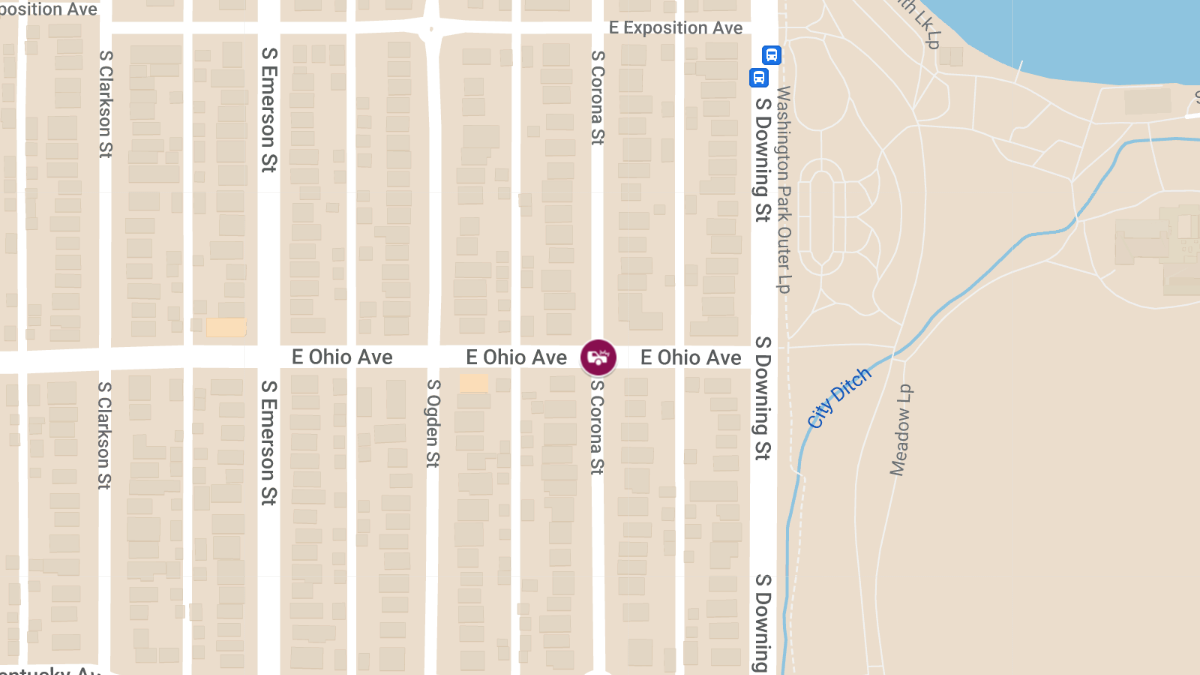 Bicycle Accident at S Corona and E Ohio