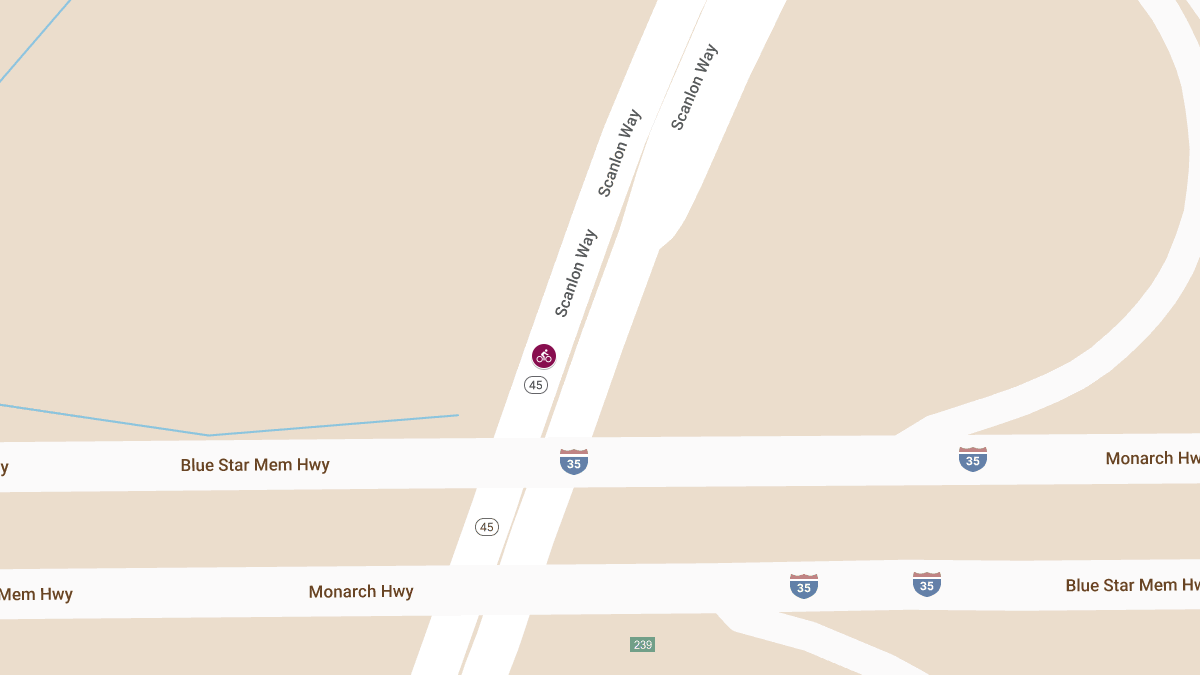 Bicycle Accident on Southbound Highway 45 Results in Injuries