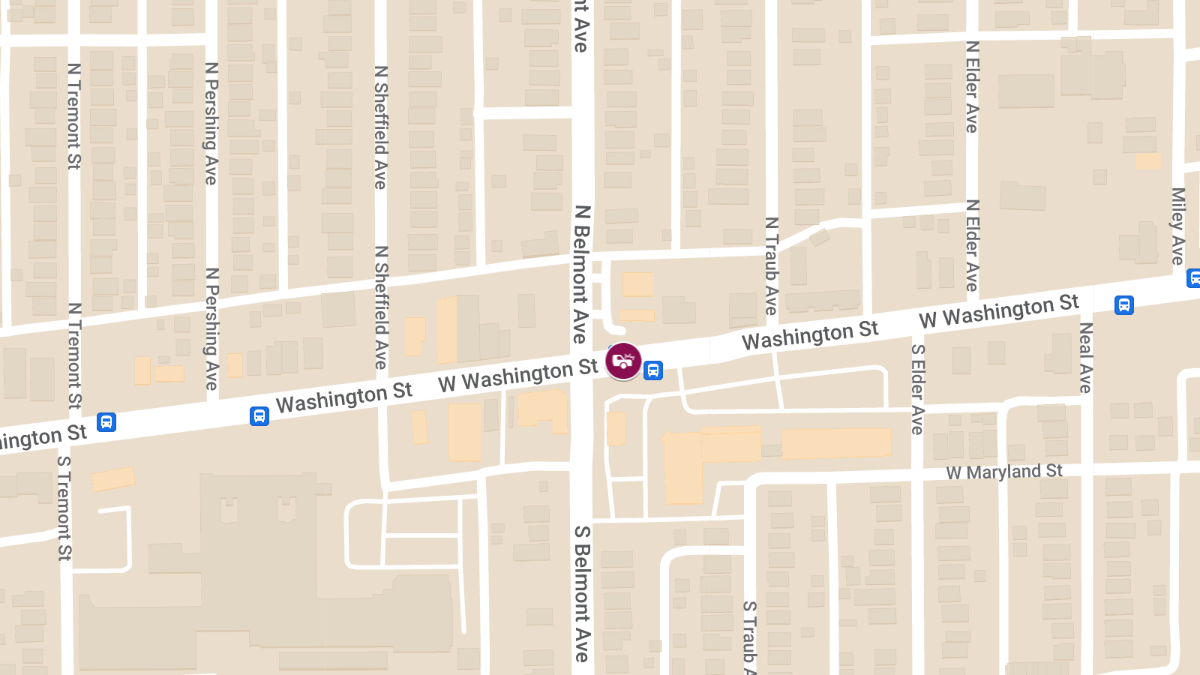 Bicyclist Incident at W Washington St & S Belmont Ave
