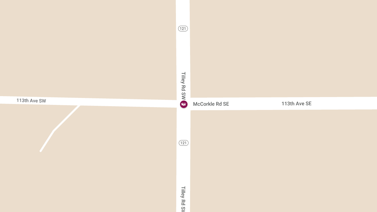 Blocking Accident at Tilley Rd and 113th