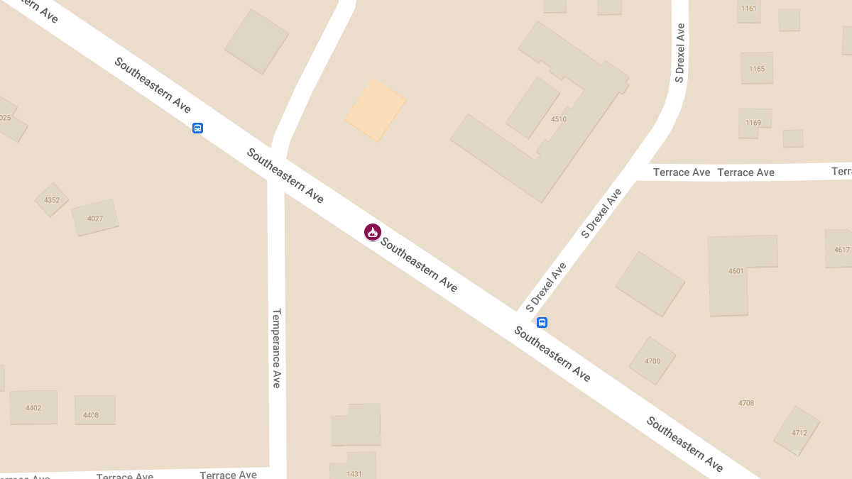 Burn Injury Reported at 4510 Southeastern Ave