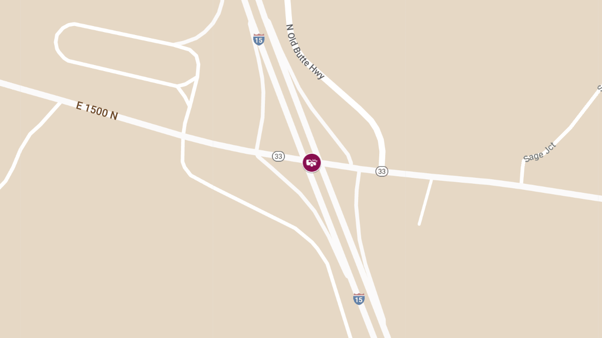 Car Accident Involving Semi at State Highway 33 and I-15 Causes Injuries