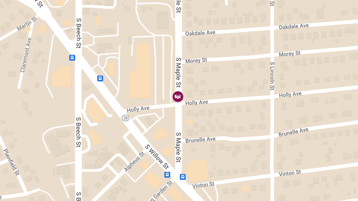 Car Accident with Injury at 93 S Maple St near Savers