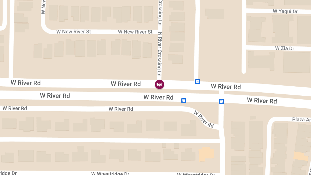 Car Collision With Injuries at W River Rd & N River Crossing Ln