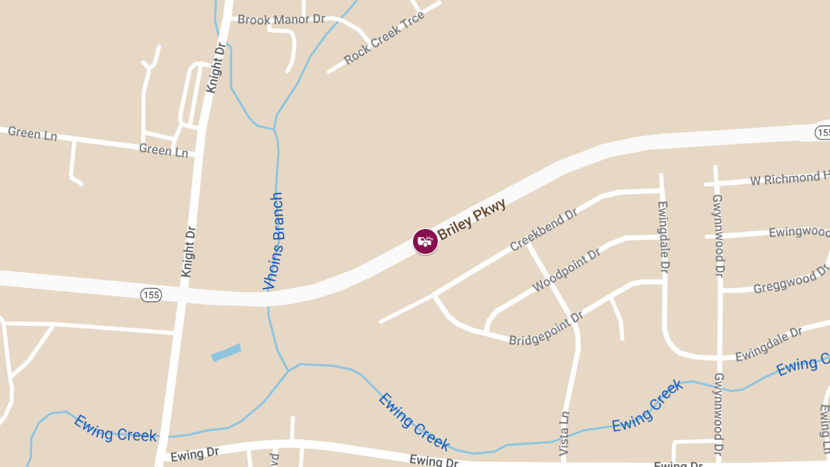 Car Crash on Briley Pkwy Leads to Injuries