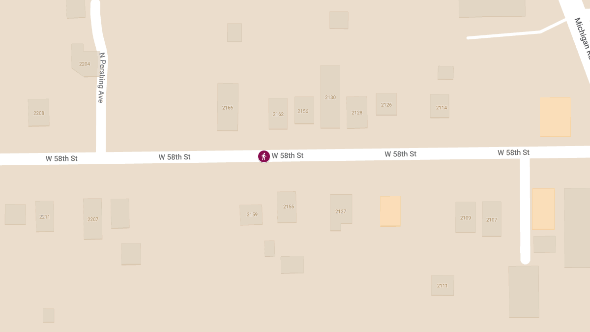 Child Struck by Vehicle at 2159 W 58th St