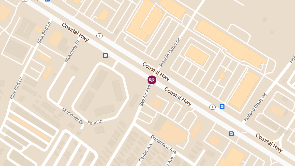 Collision Involving Two Vehicles at Seaside Outlet Dr and Coastal Hwy