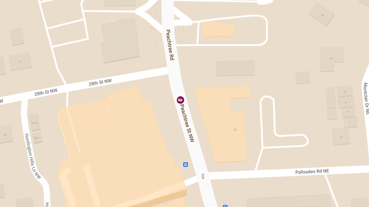 Collision With Injuries at 2390 Peachtree Rd NE