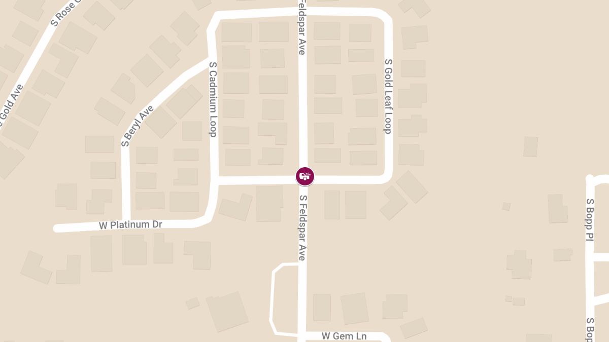 Collision With Injuries at 3484 S Goldleaf Loop