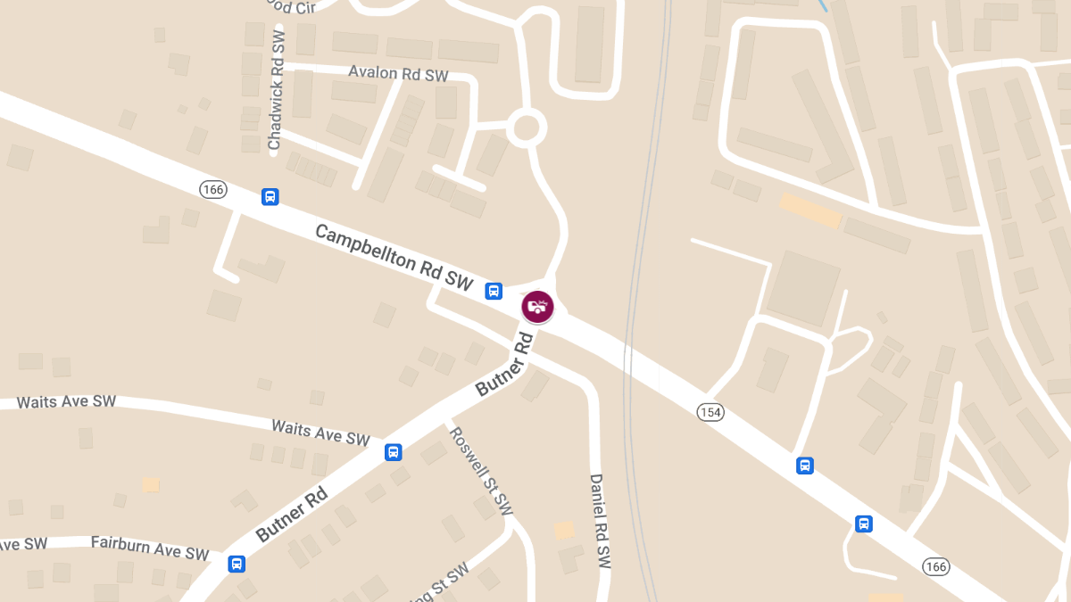 Collision With Injuries at Campbellton Rd SW & Butner Rd SW