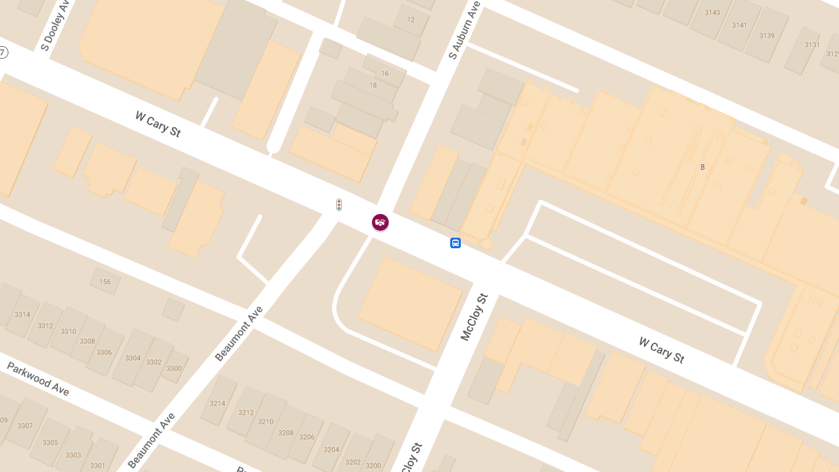 Collision With Injuries at S Auburn Ave & W Cary St