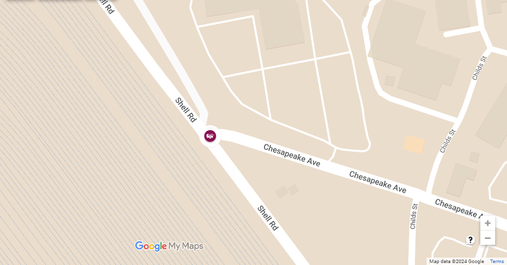 Collision With Possible Injuries at Shell Rd & Chesapeake Ave
