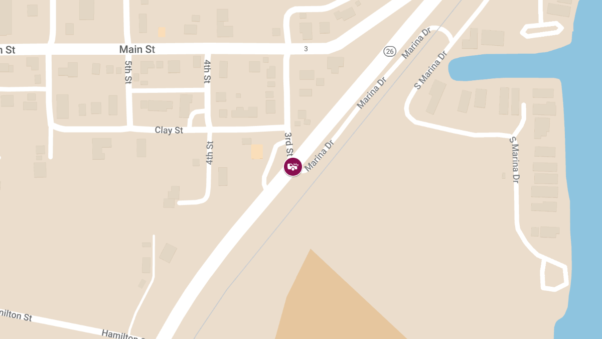 Collision at Highway 26 and Third Street Leads to Injuries