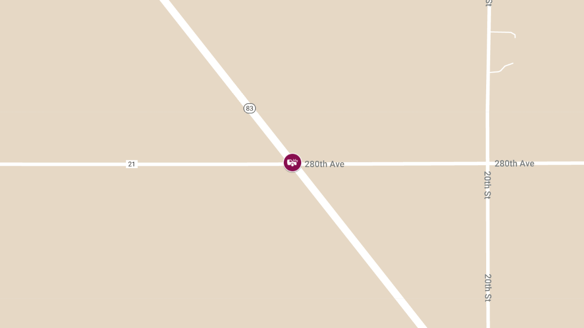 Collision at Highway 83 and 280th Ave Led to Injuries