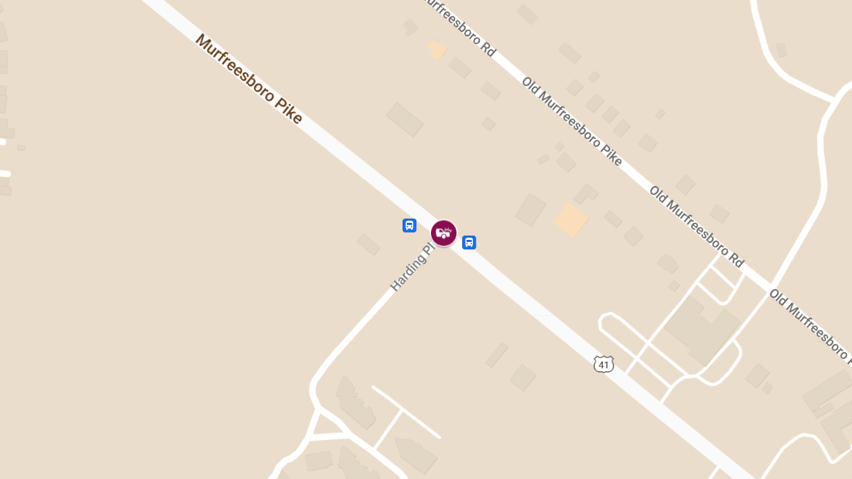 Collision at Murfreesboro Pike and Harding Pl Causes Injuries