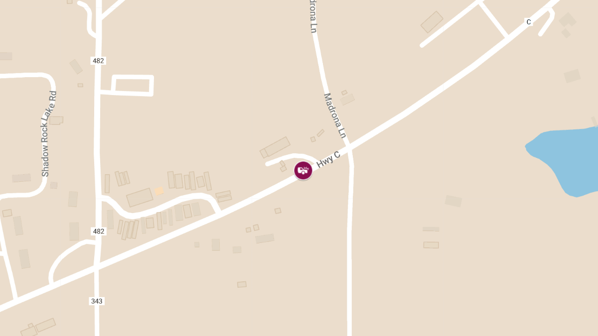 Collision on Route C Four Miles South of Poplar Bluff