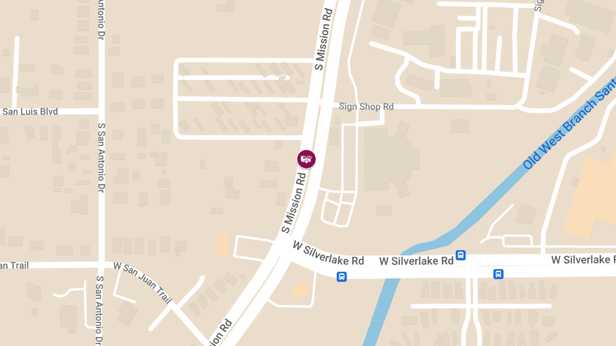 Collision with Injuries at 1890 South Mission Road