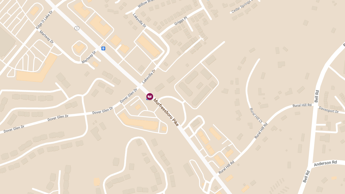 Collision with Injuries at 2570 Murfreesboro Pike