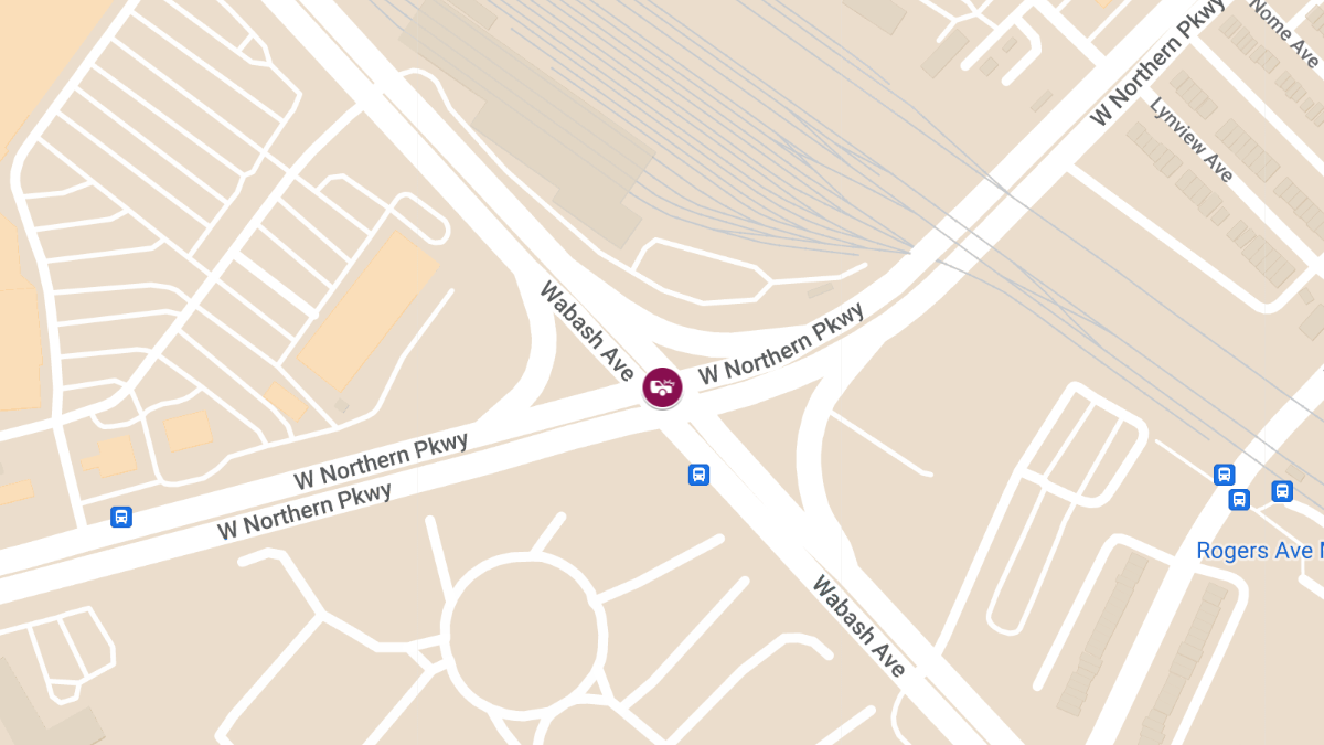 Collision with Possible Injuries at Wabash Ave and W Northern Pkwy