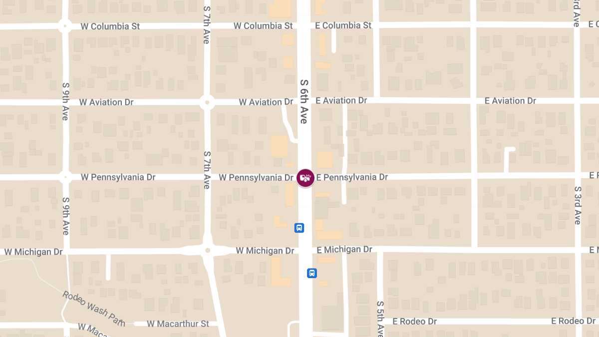 Crash With Injuries at E Pennsylvania Dr & S 6th Ave