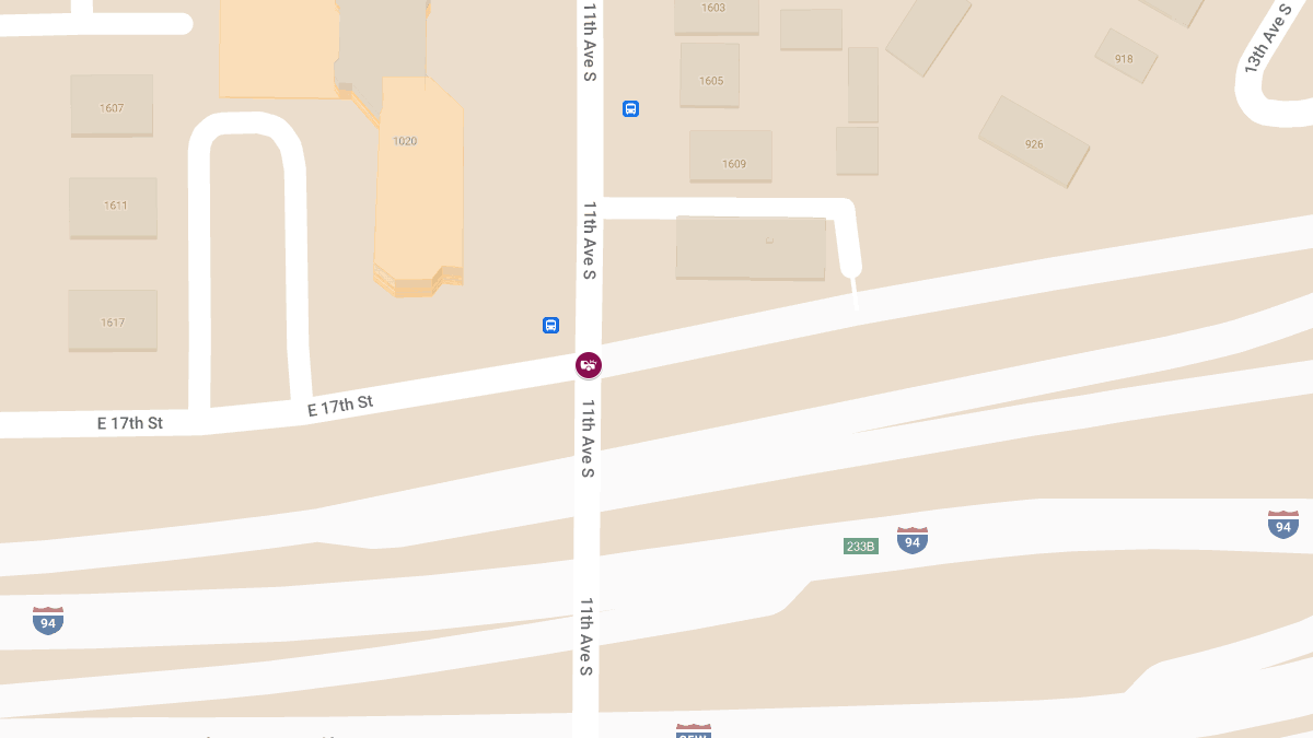 Crash at 11th Ave S & E 17th St Results in Injuries