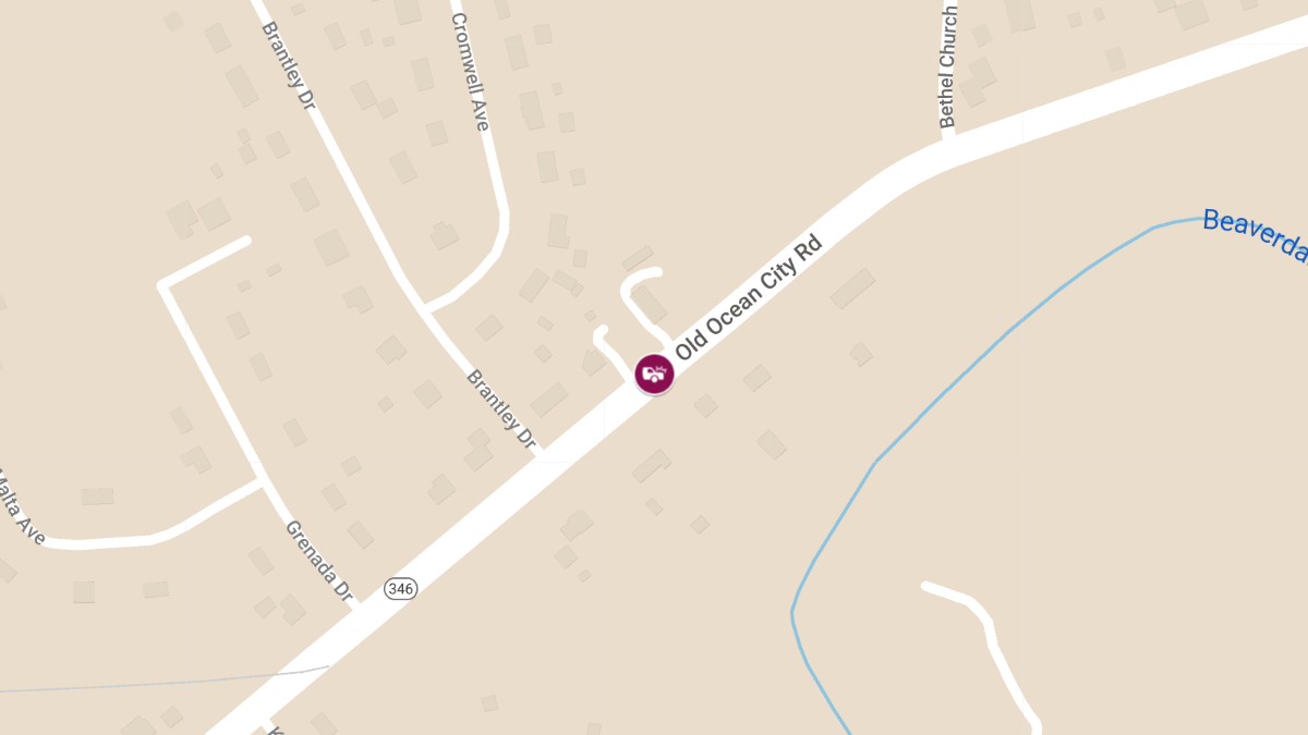 Crash at 31838 Old Ocean City Rd