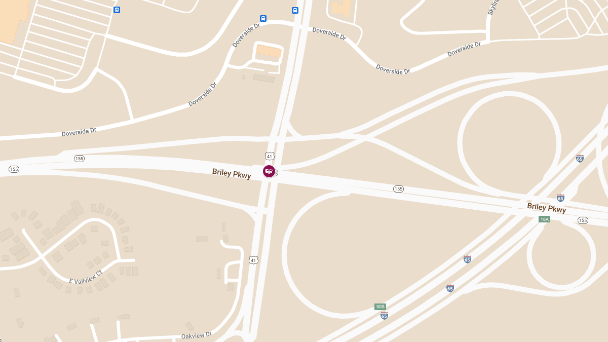 Crash at Dickerson Pike and Briley Pkwy E Leads to Injuries