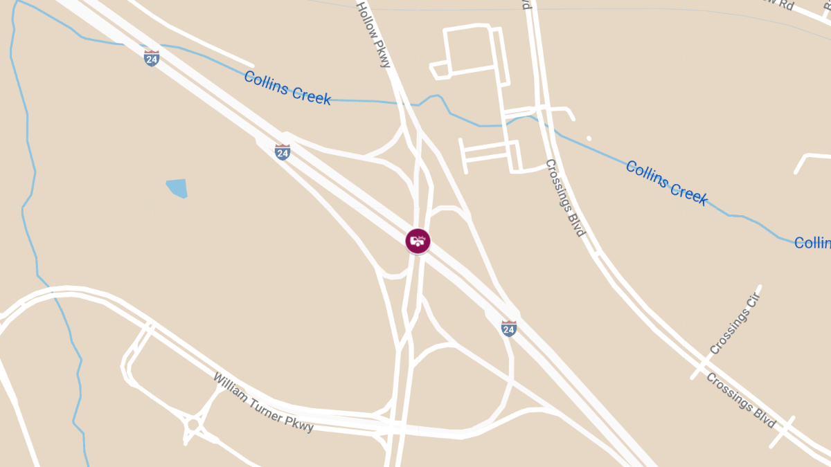Crash at Hickory Hollow Pkwy and I-24 W Entrance Ramp Causes Injuries