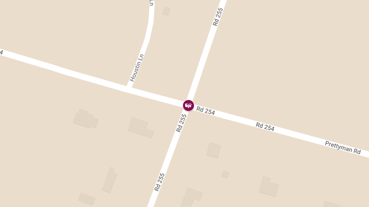 Crash at Prettyman Rd and Pettyjohn Rd