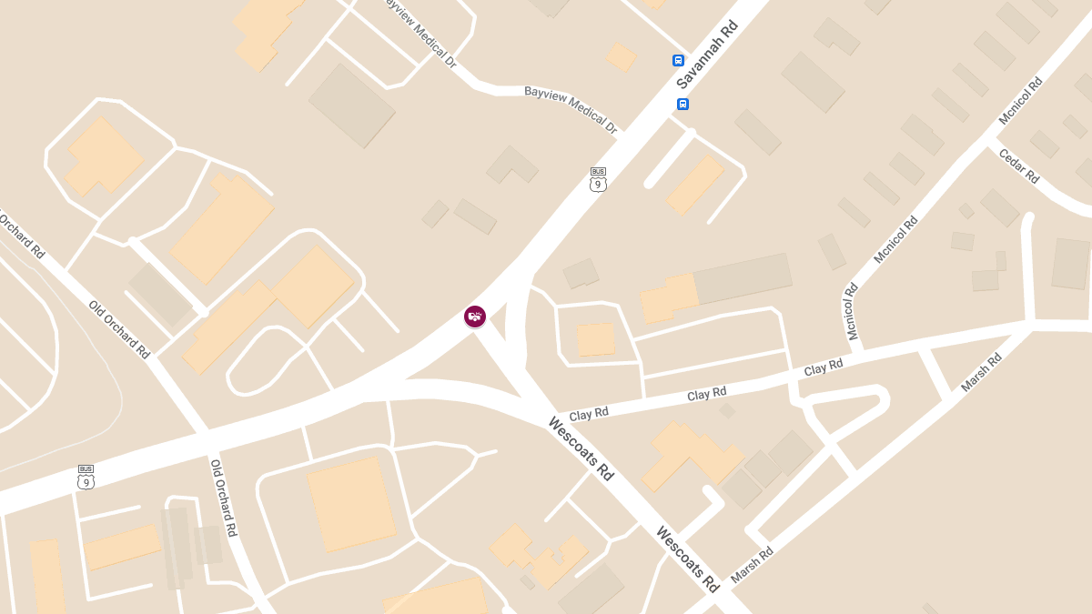 Crash at Savannah Rd and Wescoats Rd