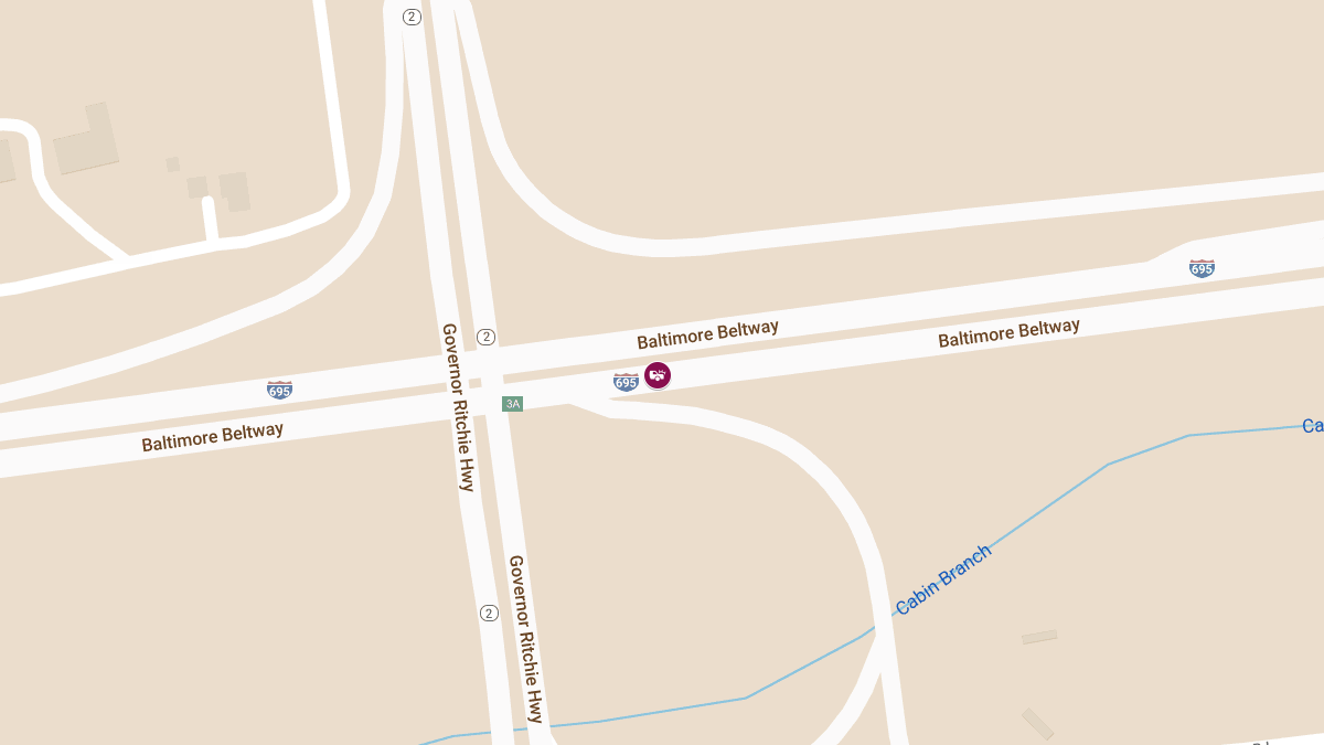 Crash on EB I-695 Near Ritchie Hwy Causes Injuries 