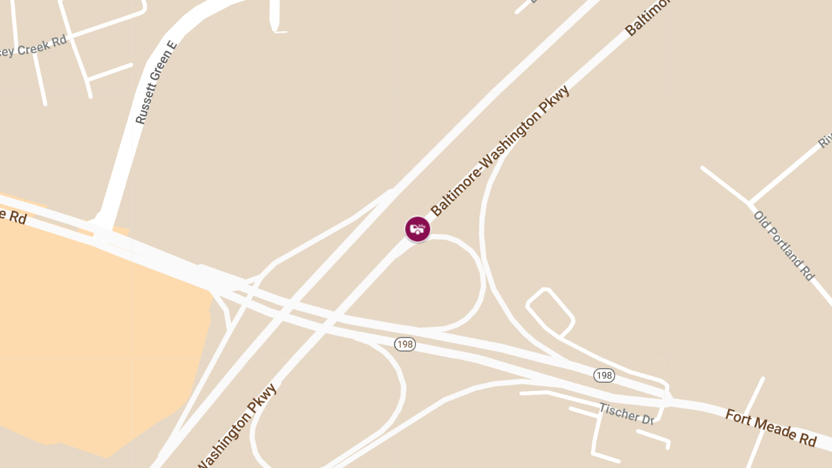 Crash on NB RT295 near RT-198