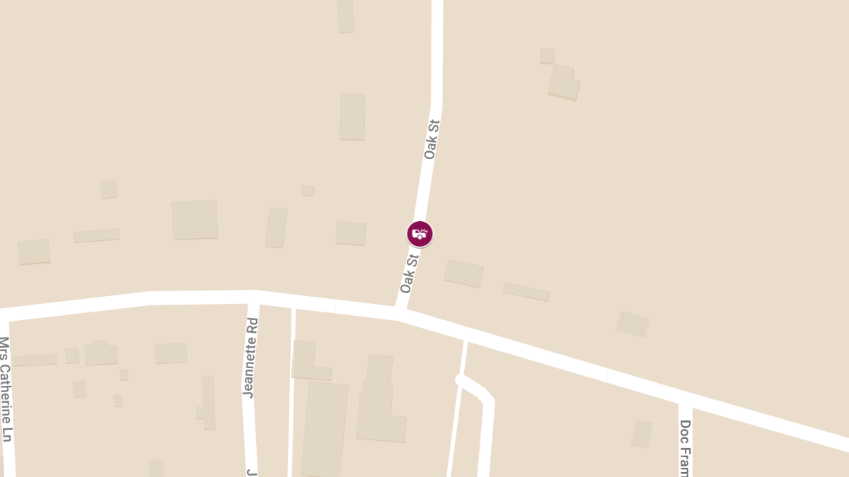 Crash on Oak St