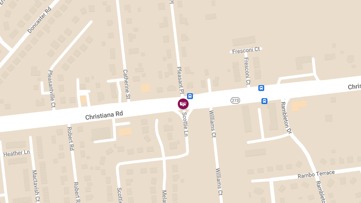 Crash on Route 273 Westbound at Pleasant Place