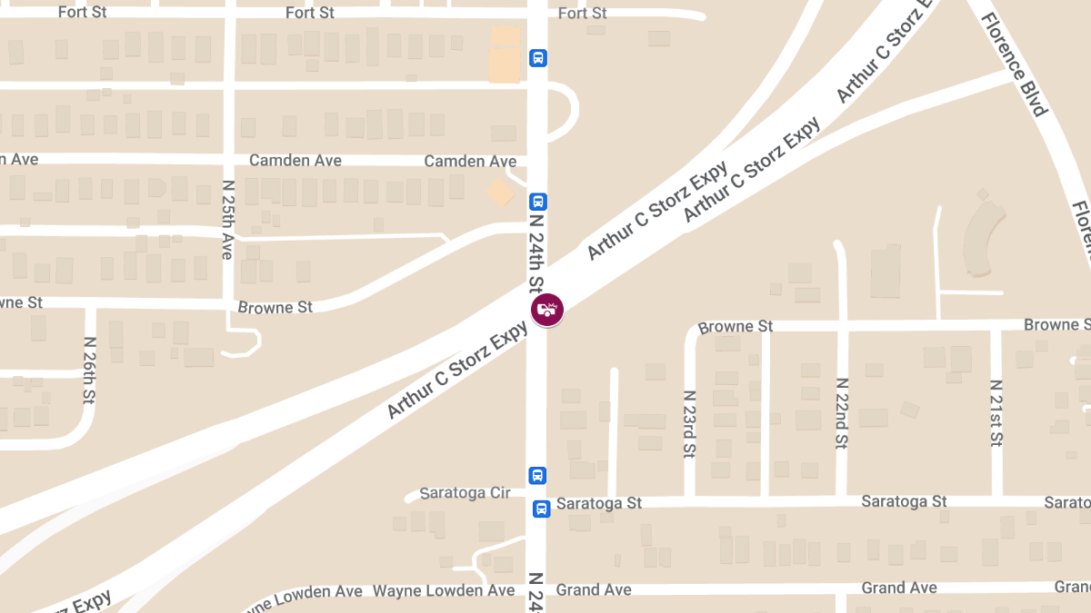 Crash with Critical Injury on Storz Expressway at 24th St