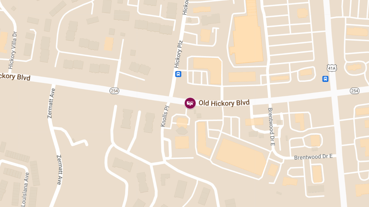 Crash with Injuries at 15115 Old Hickory Blvd