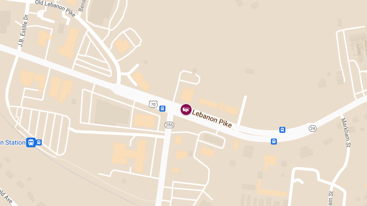 Crash with Injuries at 2819 Lebanon Pike