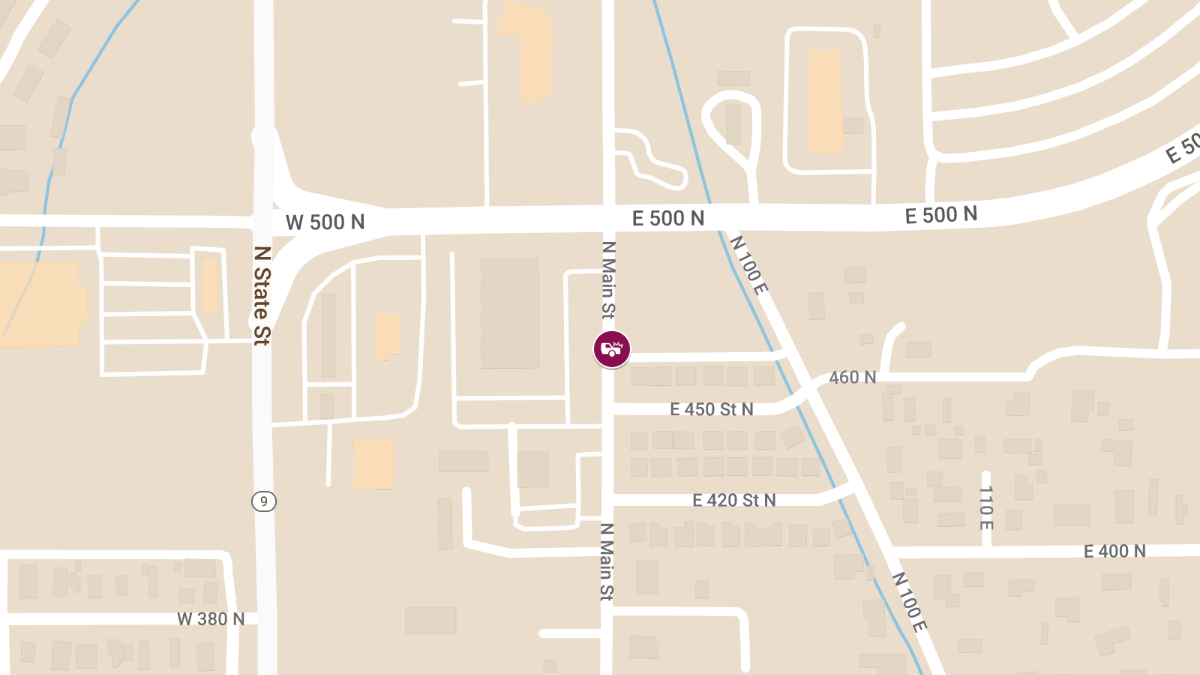 Crash with Injuries at 481 N Main