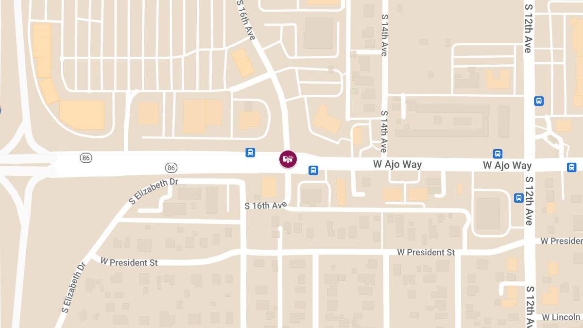 Crash with Injuries at Ajo Way and 16th Ave