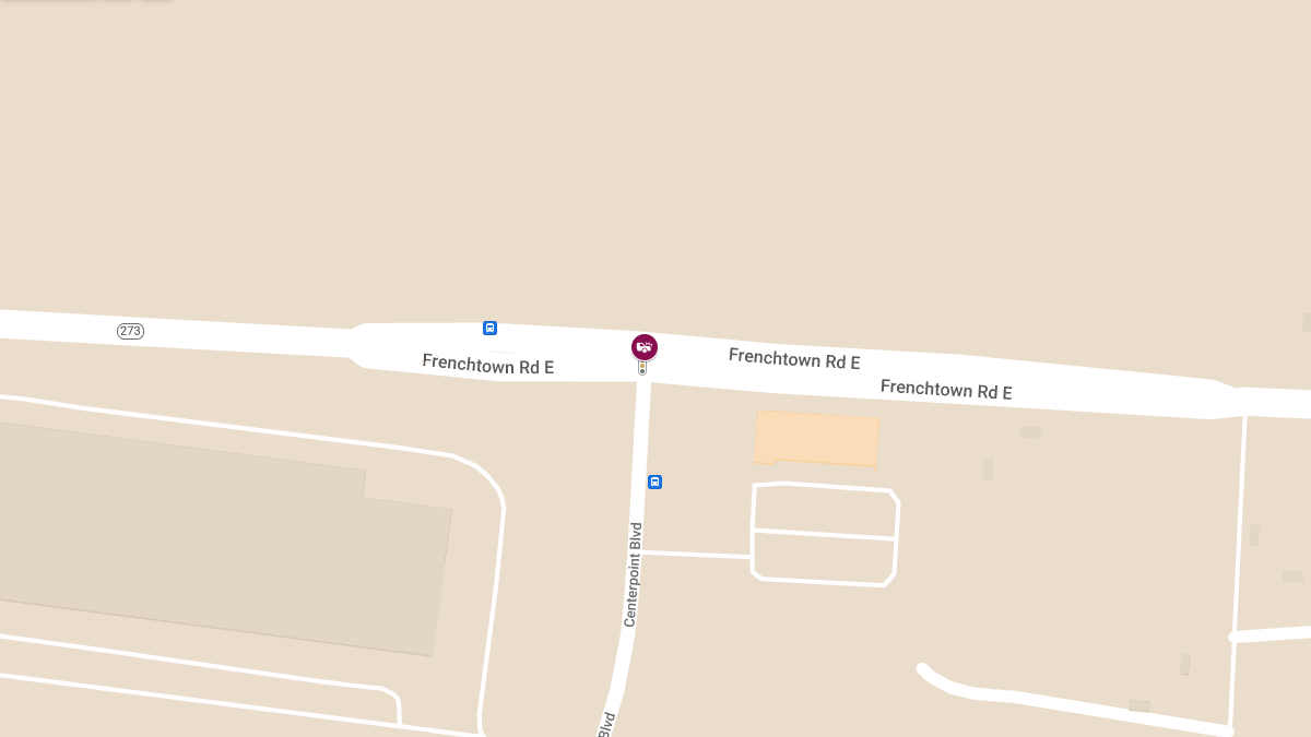 Crash with Injuries at Frenchtown Rd and Center Point Blvd
