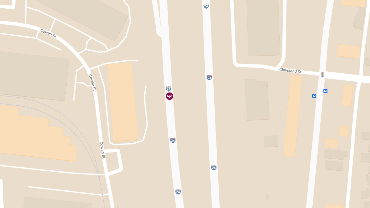 Crash with Injuries at MM 38.4 I24 W